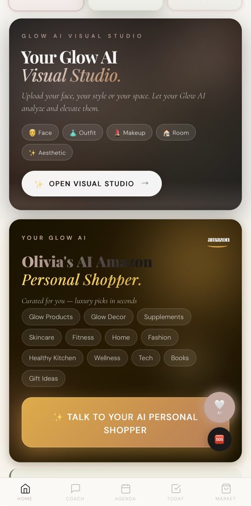 Glow Up With IA, Glow Visual and Personal Shopper