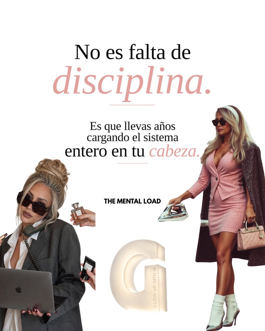 No es falta de disciplina: llevas años cargando el sistema entero en tu cabeza